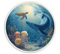 1000 Piece Jigsaw Puzzles for Adults Underwater World Vibrant Marine Life And Coral Gardens Durable Puzzle for Puzzle Enthusiasts And Collectors