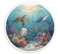 1000 Piece Jigsaw Puzzles for Adults Underwater World Vibrant Marine Life And Coral Gardens Durable Puzzle for Puzzle Enthusiasts And Collectors