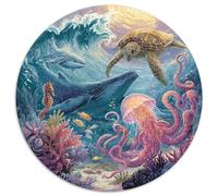 1000 Piece Jigsaw Puzzles for Adults Underwater World Vibrant Marine Life And Coral Gardens Durable Puzzle for Puzzle Enthusiasts And Collectors