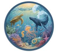 1000 Piece Jigsaw Puzzles for Adults Underwater World Vibrant Marine Life And Coral Gardens Durable Puzzle for Puzzle Enthusiasts And Collectors