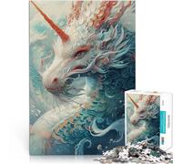1000 Piece Jigsaw Puzzles for Adults Unicorns Jigsaw for Gifts 26x38cm deal as gifts for the whole family Suitable for and teenager 14 and up