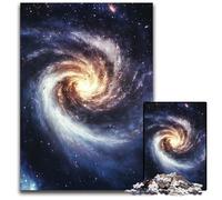 1000 Piece Jigsaw Puzzles for Adults Universe Andromeda Wooden Puzzles Brain Challenge, for Teenagers & Home Decor 50X75CM