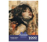 1000 Piece Jigsaw Puzzles for Adults Urban Whispers Teenager Puzzles Toy Wall Decor Birthday Present Unique Gifts for Birthday And Christmas 70x50cm/1000pcs