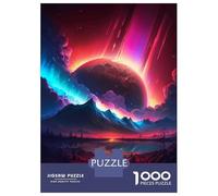 1000 Piece Jigsaw Puzzles for Adults Vibrant Aurora Dreamscape Puzzle for Adults Anti-Stress Toys But Fun And Humorous Birthday And Unique Gifts 52x38cm/1000pcs