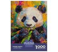 1000 Piece Jigsaw Puzzles for Adults Vibrant Panda Artwork-2 Adult Puzzles Family Game Presents for Women Birthday And Unique Gifts 70x50cm/1000pcs