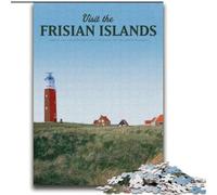1000 Piece Jigsaw Puzzles for Adults Visit The Frisian Islands, Learning Educational for Is Ideal As A Gift for The Whole Family 75x100cm