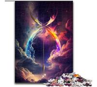 1000 Piece Jigsaw Puzzles for Adults Wandering Archer Wooden Jigsaw size 50x75cm Brain Teaser Game, Interactive Family Game, Suitable for Ages 14+