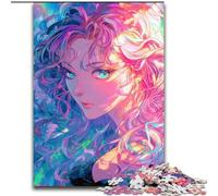 1000 Piece Jigsaw Puzzles for Adults Watercolours Goddess,Learning Educational Toys Family Games Enhance Love between Couples 50x75cm