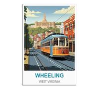 1000 Piece Jigsaw Puzzles for Adults Wheeling West Virginia Jigsaws Puzzles 1000 Pieces Teens Kids Jigsaw Entertainment Toys Brain Challenge Puzzle 26x38cm