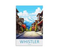 1000 piece jigsaw puzzles for adults，Whistler Canada paper Puzzle Jigsaw Puzzle Artwork Intellective Educational Toys Gifts 52x38cm