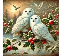 1000 Piece Jigsaw Puzzles for Adults White Owl, Impossible Puzzle for adults, Challenging Adult jigsaw puzzles 1000 pieces, puzzle Classic Educational Games, Fun Activity for Family