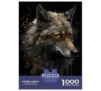 1000 Piece Jigsaw Puzzles for Adults Wolf Enchanted Isle Adult Jigsaw Puzzle Toy Wall Decor Wall Decoration Unique Gifts for Birthday And Christmas 70x50cm/1000pcs