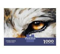 1000 Piece Jigsaw Puzzles for Adults Wolf Eye Close-Up Adult Jigsaw Hands-on Game Analysis And Logic Parent-child Interaction 70x50cm/1000pcs