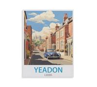 1000 Piece Jigsaw Puzzles for Adults，Yeadon Leeds，1000 Pieces Puzzles for Challenging Family Activity Game Art Wall Decor DIY Puzzle Gifts（50x70cm）-GW39
