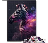 1000 Piece Jigsaw Puzzles for Adults Zebra Nebula Challenging Puzzles Educational & Fun Indoor Game for Home Decor (Szie 26x38 cm)