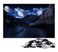 1000 Piece Jigsaw Puzzles for Adults Zion National Park Night Difficult Puzzles for Adults for Family Interactive Game 1000 PCS(38x26cm)