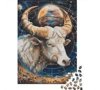 1000 Piece Jigsaw Puzzles for Adults Zodiac Ox Jigsaw Puzzle Children Paper Puzzles Family Entertainment Toys 38x26cm/1000pcs
