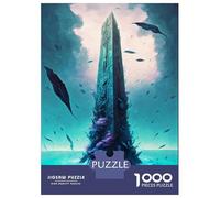 1000 Piece Jigsaw Puzzles for Teenagers A Beautiful Obelisk Puzzle for Adults Relax Games Perfect Decoration Deal As Gifts for The Whole Family 70x50cm/1000pcs