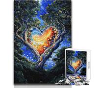 1000 Piece Jigsaw Puzzles for Teenagers A Galaxy Between The Trees Brainteaser Family Games Improve Memory Birthday Gift Size 50x75cm