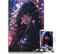 1000 Piece Jigsaw Puzzles for Teenagers A Neon Encounter Educational Game Presents for Women Secret Santa Gifts Size 50x75cm