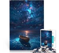1000 Piece Jigsaw Puzzles for teenagers A Silent Journey Under the Starry Night Lernspielzeug Geschenkideen38x26cm