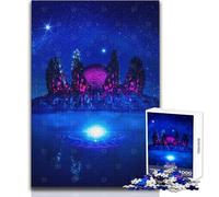 1000 Piece Jigsaw Puzzles for Teenagers Above The Abyss Brainteaser Family Games Improve Memory Birthday Gift Size 38x26cm