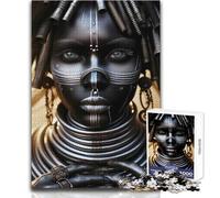 1000 Piece Jigsaw Puzzles for Teenagers African Origin Educational Game Presents for Women Secret Santa Gifts Size 38x26cm