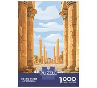 1000 Piece Jigsaw Puzzles for Teenagers Alexandria Egypt Adult Jigsaw Puzzle Brain Teaser Game Difficult Challenge Unique Birthday And Gifts 70x50cm/1000pcs