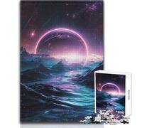 1000 Piece Jigsaw Puzzles for Teenagers Alien Flooded Mountains Educational Game Presents for Women Secret Santa Gifts Size 50x75cm