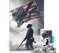 1000 Piece Jigsaw Puzzles for Teenagers American Civil War, Educational Toy, Tough Challenge, for Is Ideal As A Gift 50x75cm