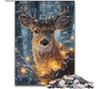 1000 Piece Jigsaw Puzzles for Teenagers An Elegant Deer, Train Your Brain And Hands Unique Birthday And Gifts for Age 14+ (Size 26x38cm)