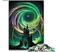 1000 Piece Jigsaw Puzzles for Teenagers Ancient Cosmos Castle, Educational Toys for Is Ideal As A Gift for The Whole Family for And 14 Years Old (Size 50x75cm)