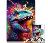 1000 Piece Jigsaw Puzzles for Teenagers Ancient Dinosaurs,Challenging To Complete But Fun And Humorous Birthday Present,Gifts,Wall Art (75x50cm)