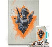 1000 Piece Jigsaw Puzzles for Teenagers Angel Secret Agent, Educational Toy, Tough Challenge, for Is Ideal As A Gift 38x52cm