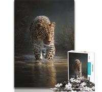1000 Piece Jigsaw Puzzles for Teenagers Animal Cheetah,Challenging To Complete But Fun And Humorous Birthday Present,Gifts,Wall Art (38x26cm)