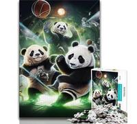 1000 Piece Jigsaw Puzzles for Teenagers Animal Panda,Challenging To Complete But Fun And Humorous Birthday Present,Gifts,Wall Art (38x26cm)