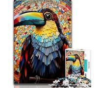 1000 Piece Jigsaw Puzzles for Teenagers Animal Toucans 1000 Pieces for Teenagers,learning Educational for Is Ideal As A Gift for The Whole Family 38x26cm