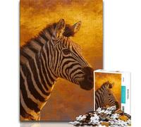 1000 Piece Jigsaw Puzzles for Teenagers Animal Zebra Teenager Jigsaw,Challenging Game for Is Ideal As A Gift for The Whole Family (size 75x50cm)