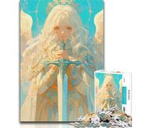 1000 Piece Jigsaw Puzzles for Teenagers Anime Angel 1000 Pieces for Teenagers,Secret Santa Gifts for Age 14 Years Up 38x26cm