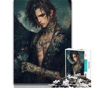 1000 Piece Jigsaw Puzzles for Teenagers Anime Demon,Challenging Game And Family Play with Fully Interlocking Randomly Shaped Pieces (38x26cm)
