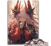 1000 Piece Jigsaw Puzzles for Teenagers Anime Demon Girl for 14+ Unique Challenge Game Family Games Christmas Birthday Gifts 26x38cm