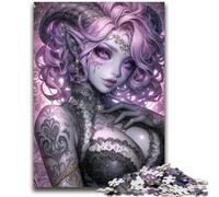 1000 Piece Jigsaw Puzzles for Teenagers Anime Demon Girl, Learning Educational for Is Ideal As A Gift for The Whole Family 50X75CM