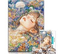 1000 Piece Jigsaw Puzzles for Teenagers Anime Girl, Analysis And Logic,is Ideal As A Gift for The Whole Family Suitable for And 14 38x26cm