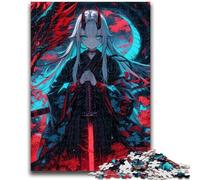 1000 Piece Jigsaw Puzzles for Teenagers Anime Girl Dragon 1000 Pieces for Adults,Classic Educational Games Beautiful Decoration (75x50cm)