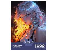 1000 Piece Jigsaw Puzzles for Teenagers Anime Girl Masterpiece Jigsaw for Adults Hands-on Game Pattern Assembly for Birthday, Chrismas 52x38cm/1000pcs