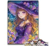 1000 Piece Jigsaw Puzzles for Teenagers Anime Girl Wizard Educational Game Challenge Toy Wall Decoration Unique Birthday And Xmas Gifts 26x38cm