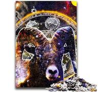1000 Piece Jigsaw Puzzles for Teenagers Aries Wall Art Help The Brain Exercise Addictive Toys to Cultivate Patience Perfect Decoration 26x38cm
