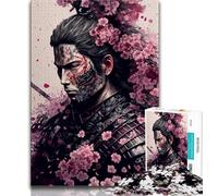 1000 Piece Jigsaw Puzzles for Teenagers Art Japanese Ninja 1000 Pieces for Teenagers,Educational Games Home Decoration Suitable for Desktop Decoration (size 38x26cm)