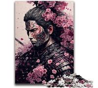 1000 Piece Jigsaw Puzzles for Teenagers Art Japanese Ninja Artistic Wall Decor & Birthday Gift Idea for Friends, Home Office 26x38cm