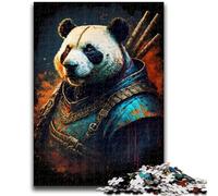 1000 Piece Jigsaw Puzzles for Teenagers Art Neon Panda Jigsaw,for Educational Game Challenge Toy Birthday Present, Gifts, Wall Art (75x50cm)